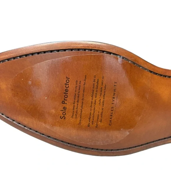 Charles Tyrwhitt Shiny Black Derbys - Picture 8 of 12